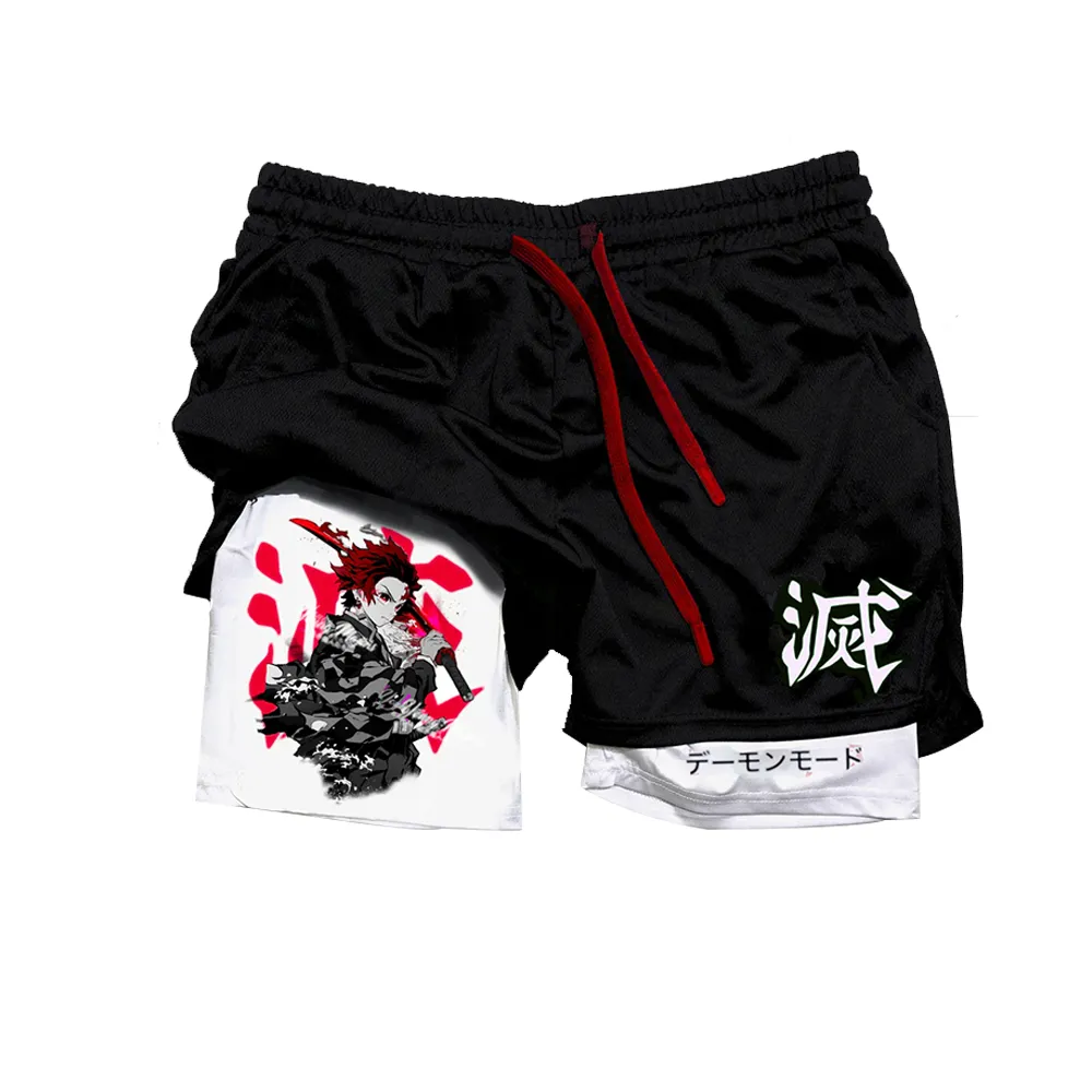 Tanjiro "Anime × Gym" Shorts