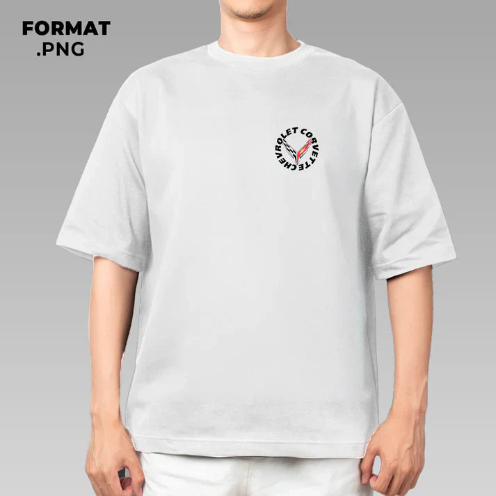 Orange Corvette Tshirt