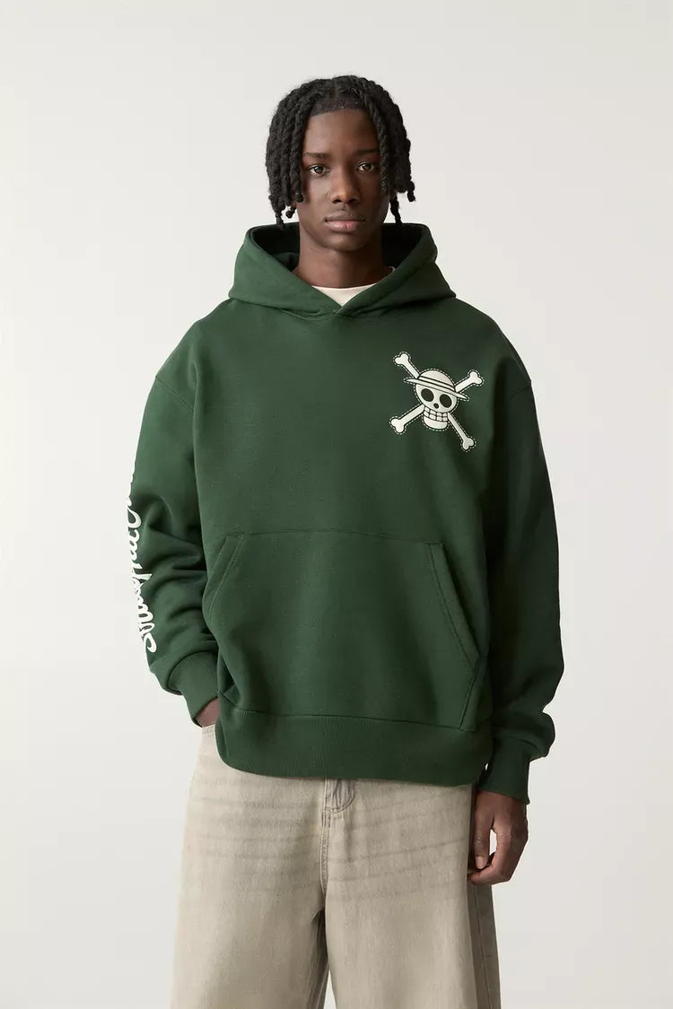 Green One Piece Hoodie