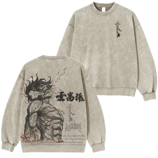 Attack on Titan Eren Yeager Vintage Sweatshirt