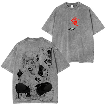 Naruto Unisex Fit Washed T-Shirt