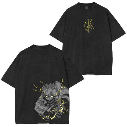 Zenitsu Agatsuma, Demon Slayer Anime T-Shirt