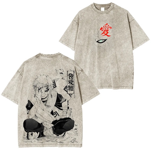 Naruto Unisex Fit Washed T-Shirt