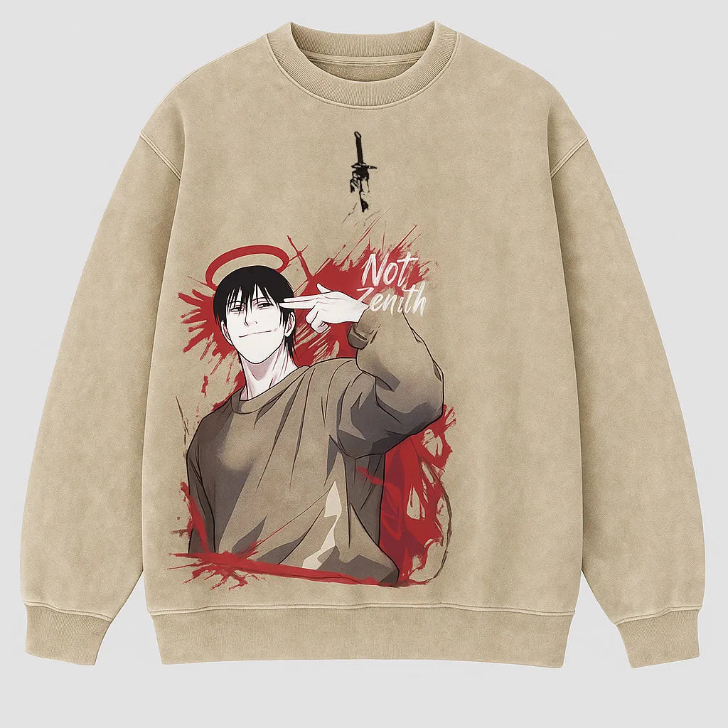 Jujutsu Kaisen Vintage Washed  Sweatshirt