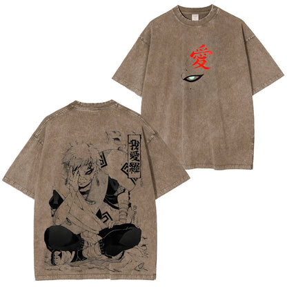 Naruto Unisex Fit Washed T-Shirt