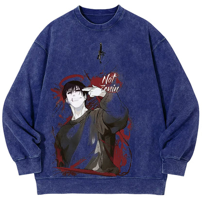 Jujutsu Kaisen Vintage Washed  Sweatshirt