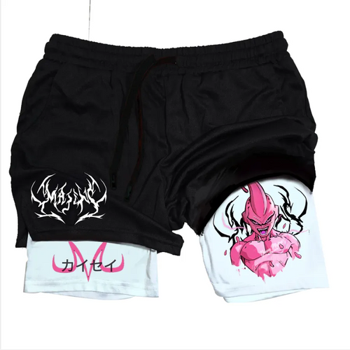 Majins Kid Buu Gym Shorts
