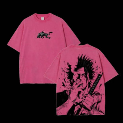 Yami Sukehiro x Black BullsPrinted Vintage Tee Unisex T-shirt