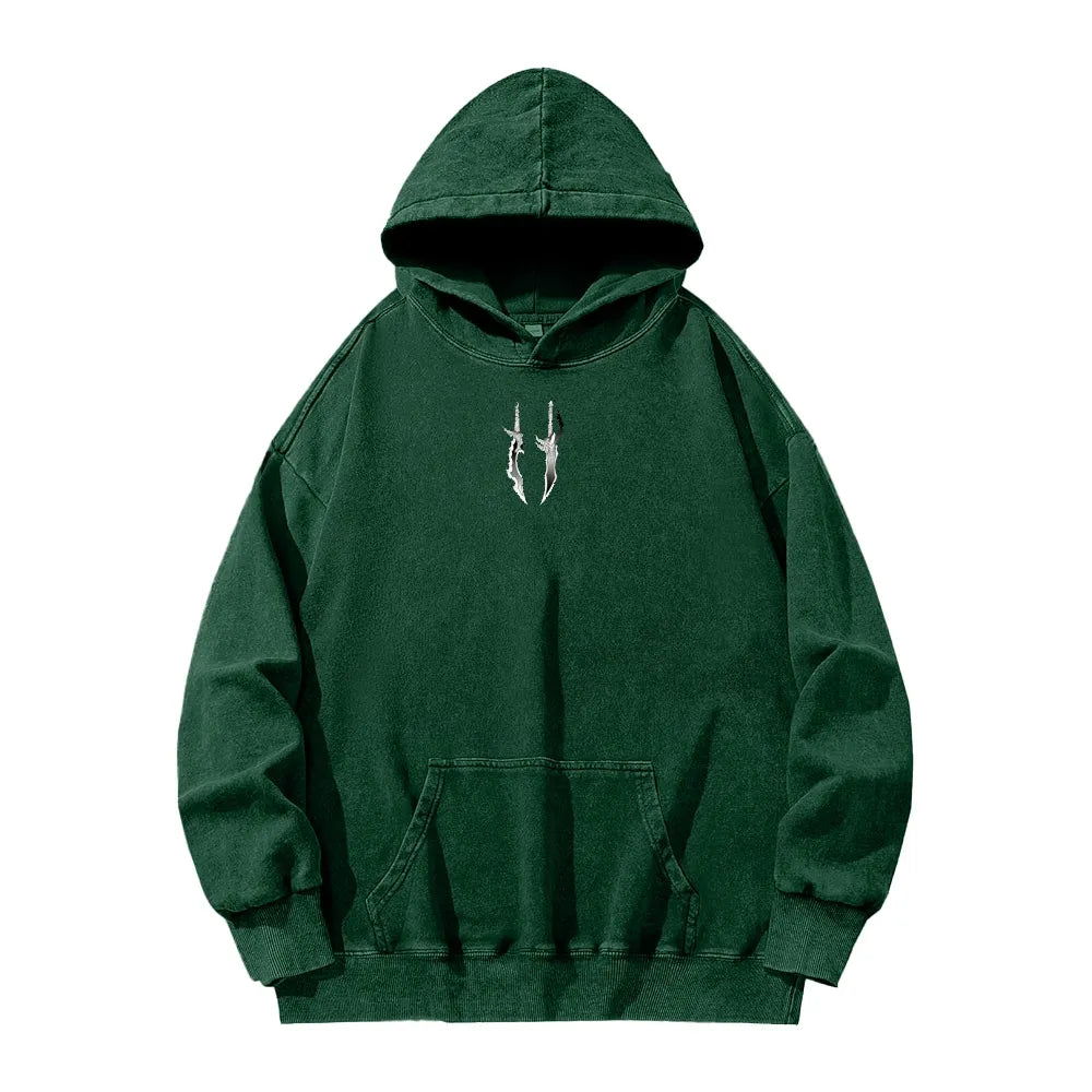 Solo Leveling Casual Washed Hoodie