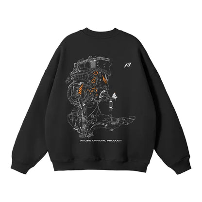 Cycle of Despair Streetwear Sweatshirt Black