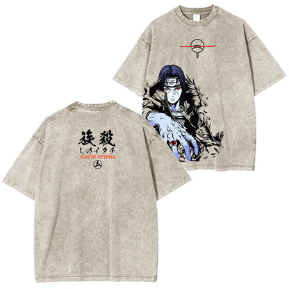 Naruto Retro Uchiha Itachi T-Shirts