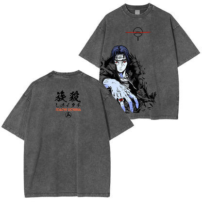 Naruto Retro Uchiha Itachi T-Shirts