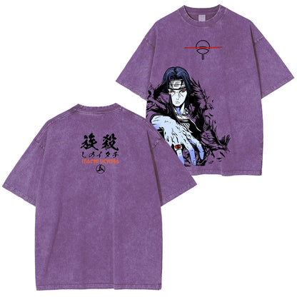 Naruto Retro Uchiha Itachi T-Shirts