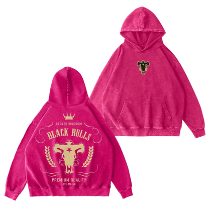 Black Bulls Black Clover Hoodie