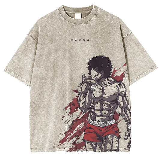 Comic Baki Hanma T-Shirt