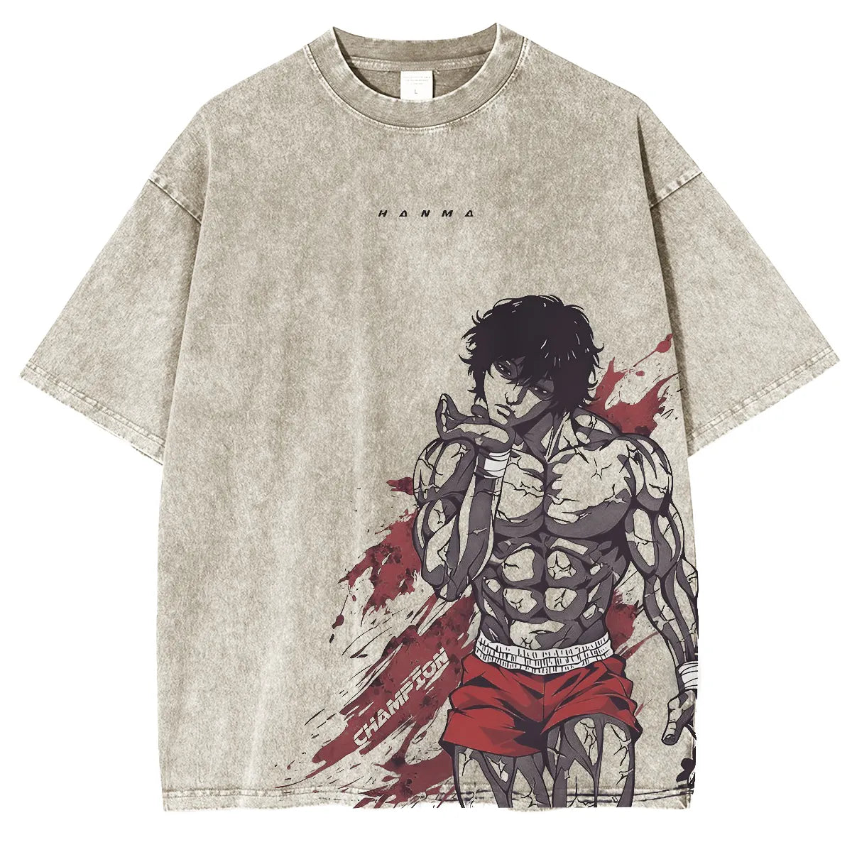 Comic Baki Hanma T-Shirt