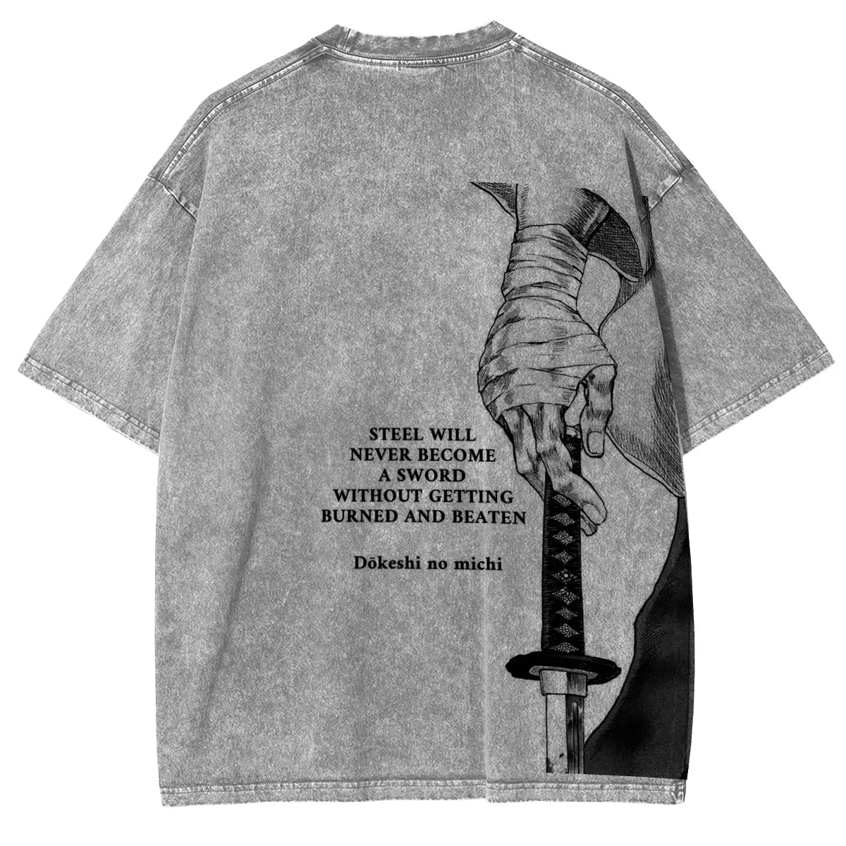 "Vagabond Musashi Miyamoto Black" T-Shirt