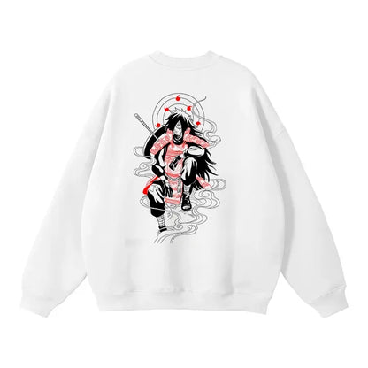 Eye of the Moon Streetwear Sweatshirt White