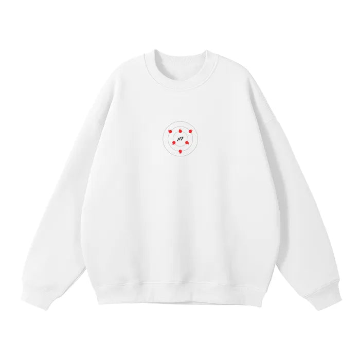 Eye of the Moon Streetwear Sweatshirt White