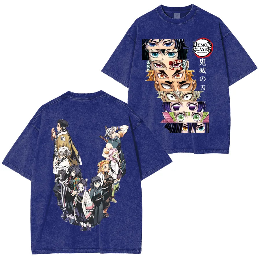 Demon Slayer Hashira  Vintage Anime T-Shirt