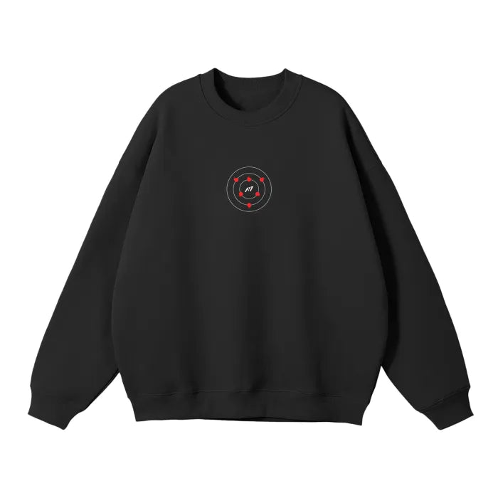 Eye of the Moon Streetwear Sweatshirt Black