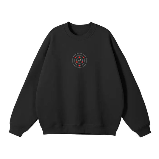 Eye of the Moon Streetwear Sweatshirt Black