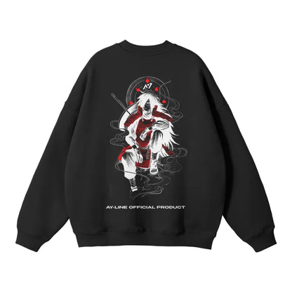 Eye of the Moon Streetwear Sweatshirt Black