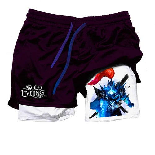 Solo Leveling Igris "Anime" Gym Shorts