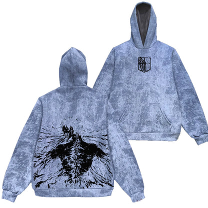 Eren Yeager Inspired Anime Eren Hoodie