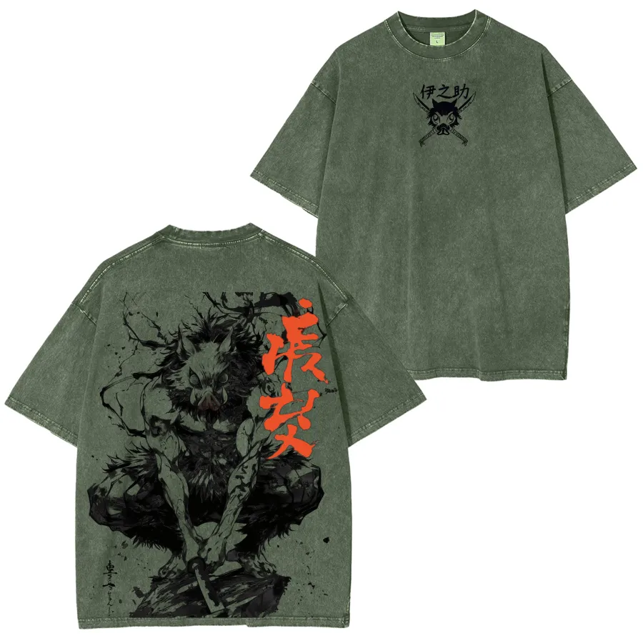 Hashibira Inosuke Demon Slayer Anime T-Shirt