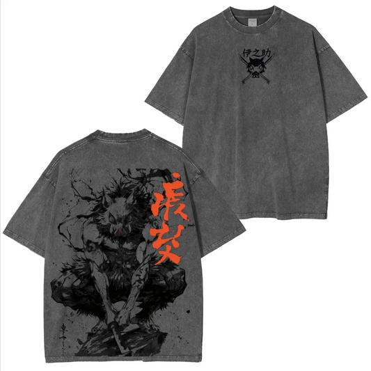Hashibira Inosuke Demon Slayer Anime T-Shirt