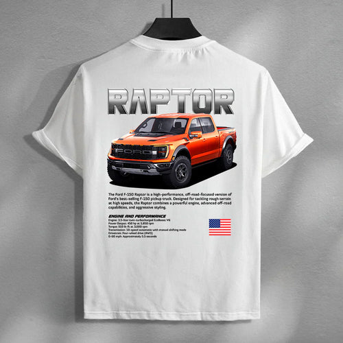 Ford RAPTOR Beyaz Tshirt